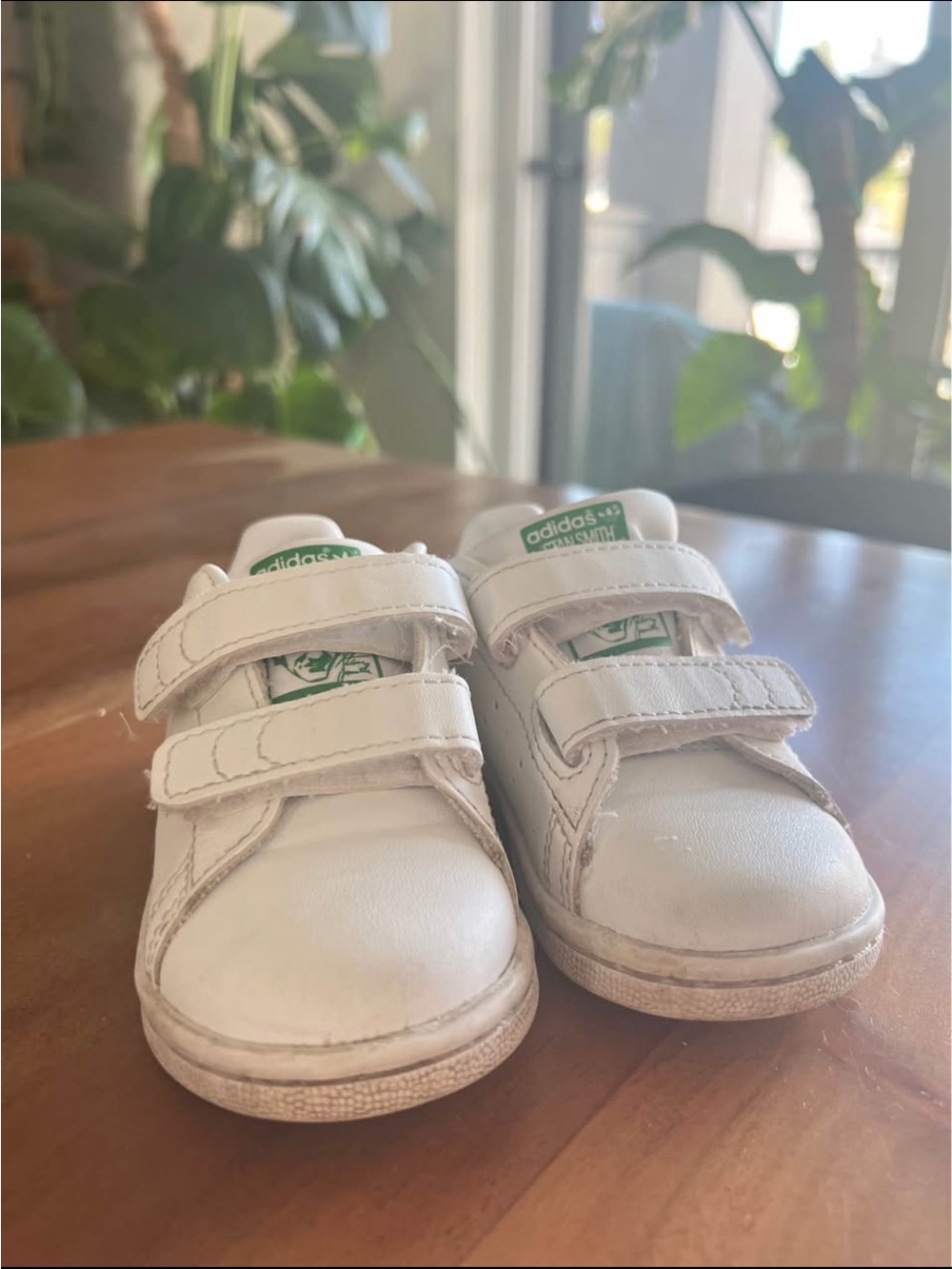 adidas Toddler Stan Smith Sneakers - Size 5
